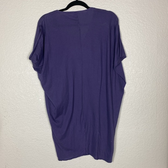 Bobi purple tshirt dress - Picture 7 of 7